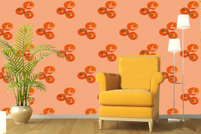 decorative india Decorative Pink Wallpaper  (245 cm x 40 cm)