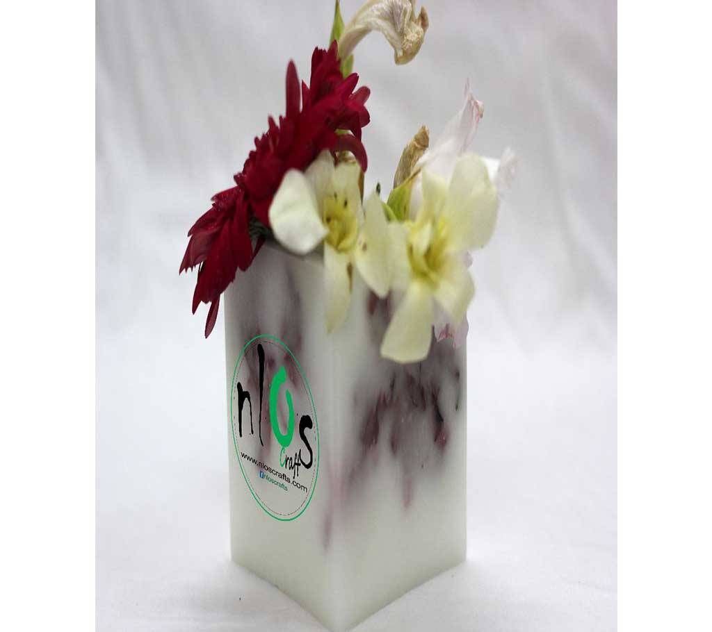 Wax flower vase-04