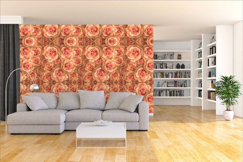 Rainbow creation Floral & Botanical Multicolor Wallpaper  (228 cm x 40 cm)