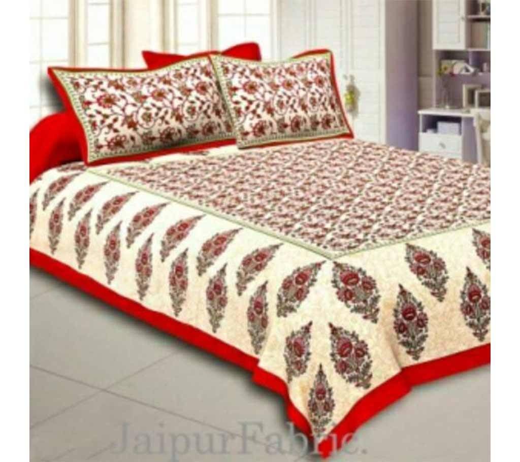 Jaipuri style bed sheet  