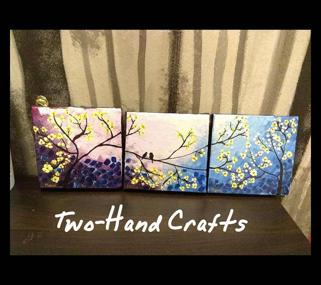 Canvas Painting Two Hand Craft