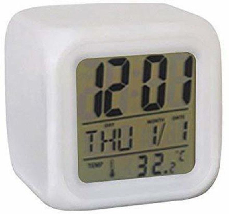 Amafhh Digital White Clock
