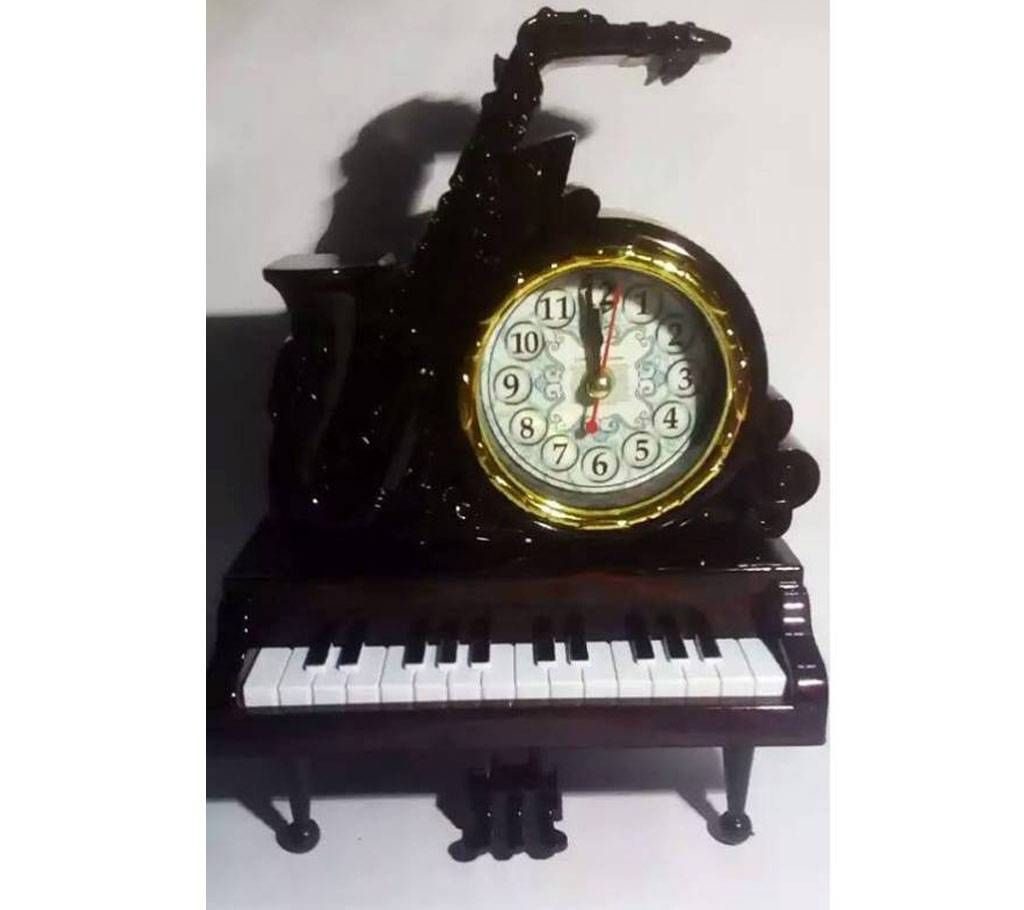 Piano Clock Showpiece