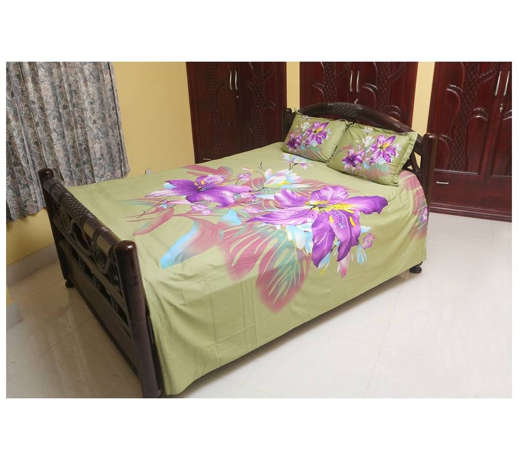 Double size cotton bed sheet-115