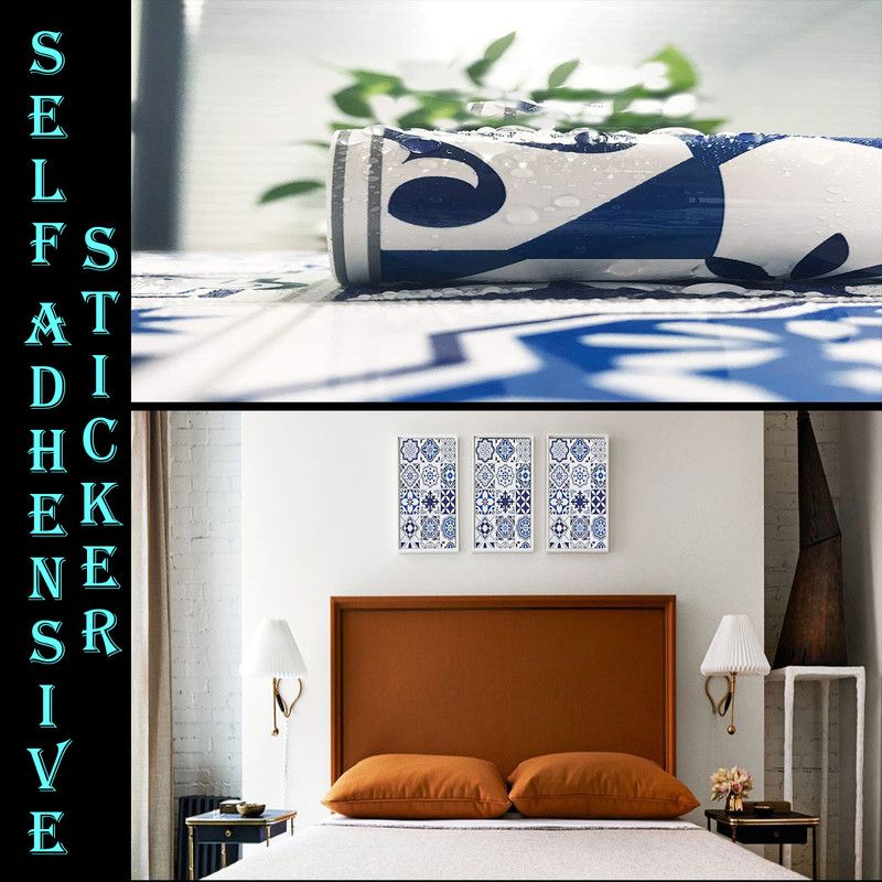 OCEANSKY Nature Blue Wallpaper  (200 cm x 60 cm)