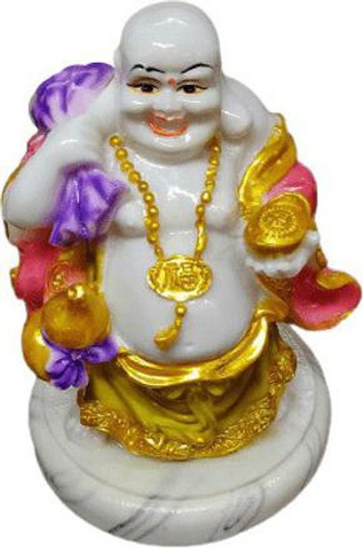 Devotional Kart Decorative Showpiece - 17 cm  (Ceramic, Multicolor)