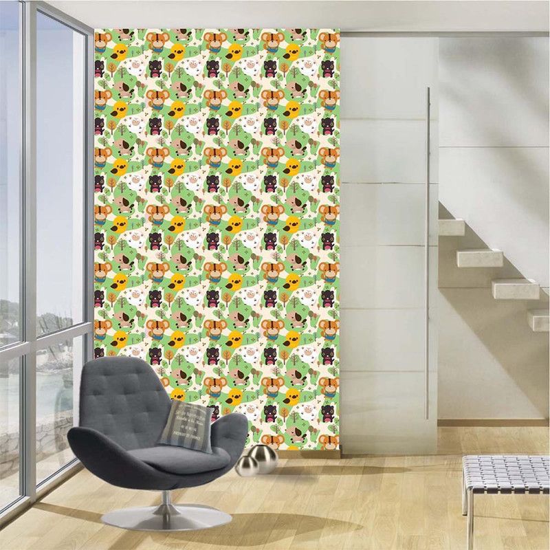 100yellow Nature Multicolor Wallpaper  (203.2 cm x 121.92 cm)