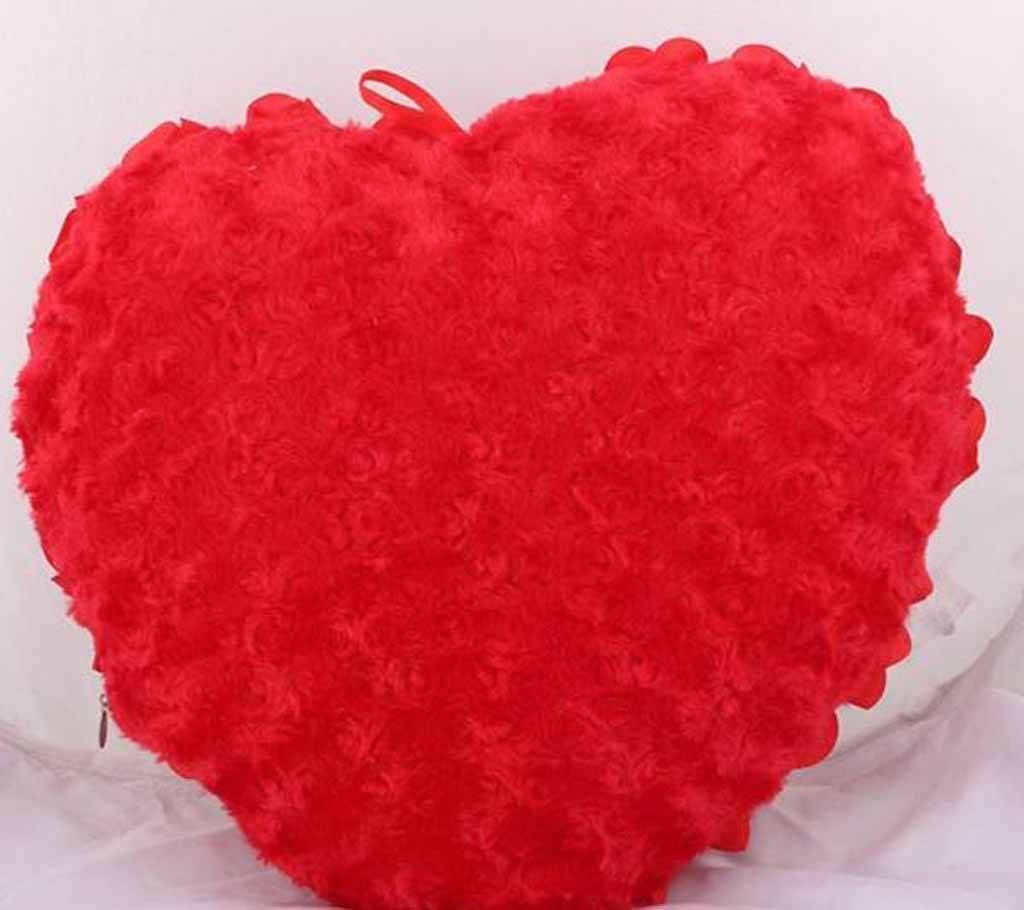 Red Heart shaped pillow