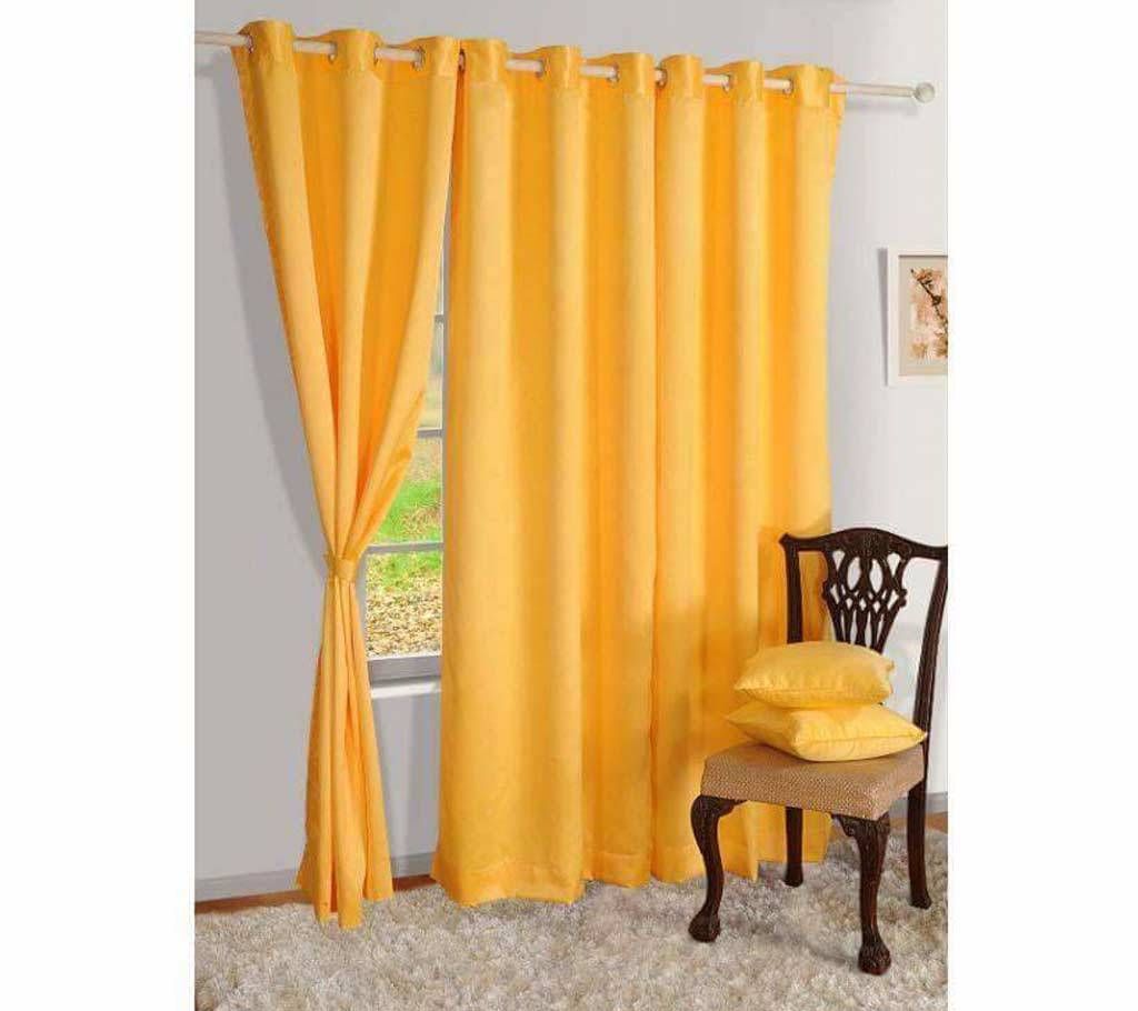 Satin Curtain - 2 pieces set