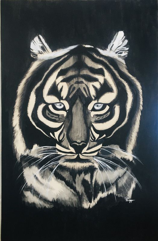 imbue Watercolor 32 inch x 20 inch Painting  (With Frame)