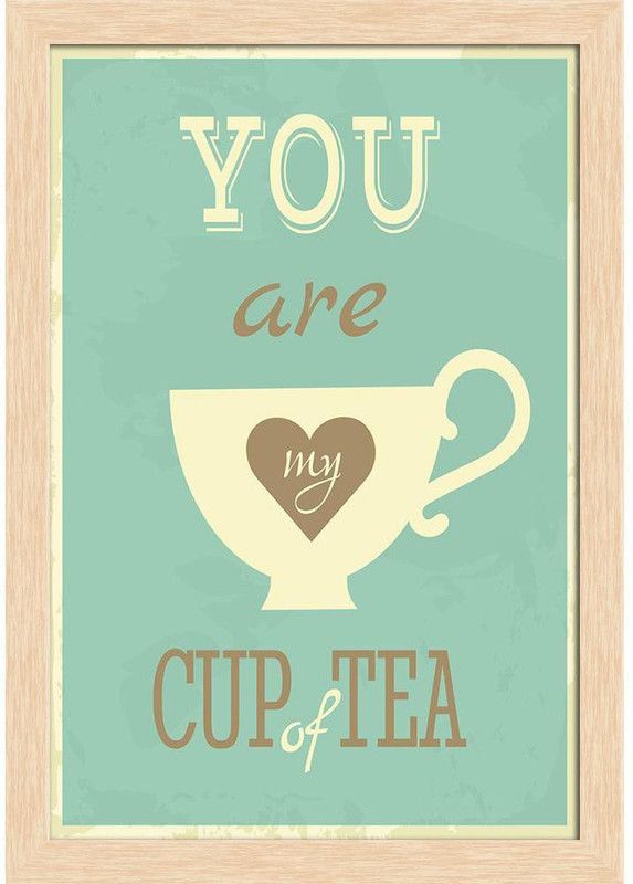 Valentine S Day Theme Paper Poster Natural Brown Frame | Top Acrylic Glass 13inch x 19inch (33cms x 48.3cms) Paper Print  (19 inch X 13 inch, Framed)