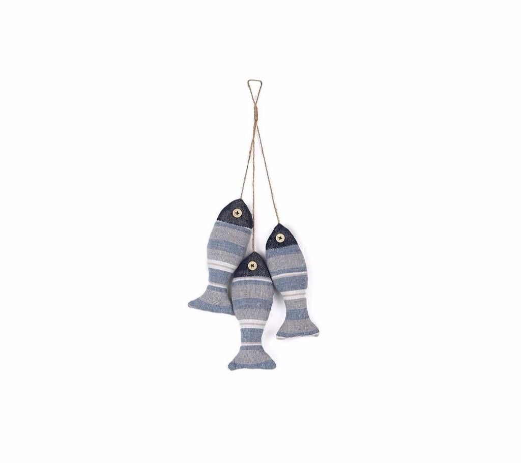 FISH Shape Cloth Ornaments Home Hall Wall Decoration