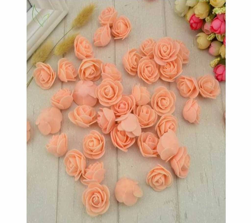 25pcs PE Foam artificial flowers decoration for Home decor gift box diy wreath Multi-use