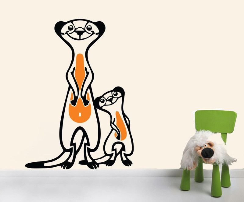 Madhuban Decor 8 cm Madhuban Decor Wall Sticker For Kids Room_390 Self Adhesive Sticker  (Pack of 1)