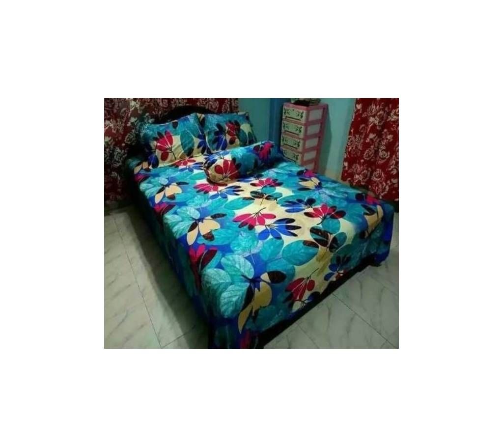 Double Size Panel Cotton Bed Sheet