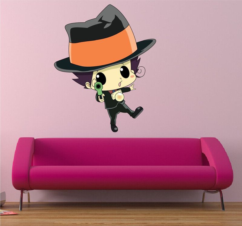 BALKRISHNA WALL STICKER 75 cm NEW FUNNY CARTOON STICKER Self Adhesive Sticker  (Pack of 1)