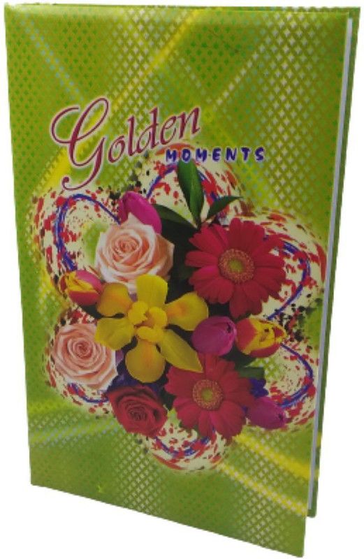 EXPORT QUALITY MULTI COLOR FLOWER JUNGTION PHOTO ALBUM SIZE 4"x6"-150 PHOTOS POCKETS TOTAL 150 PHOTO POCKETS Album  (Photo Size Supported: 4, 6)