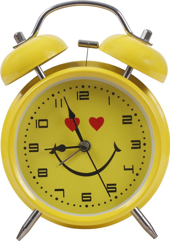 Sigaram Analog Yellow Clock