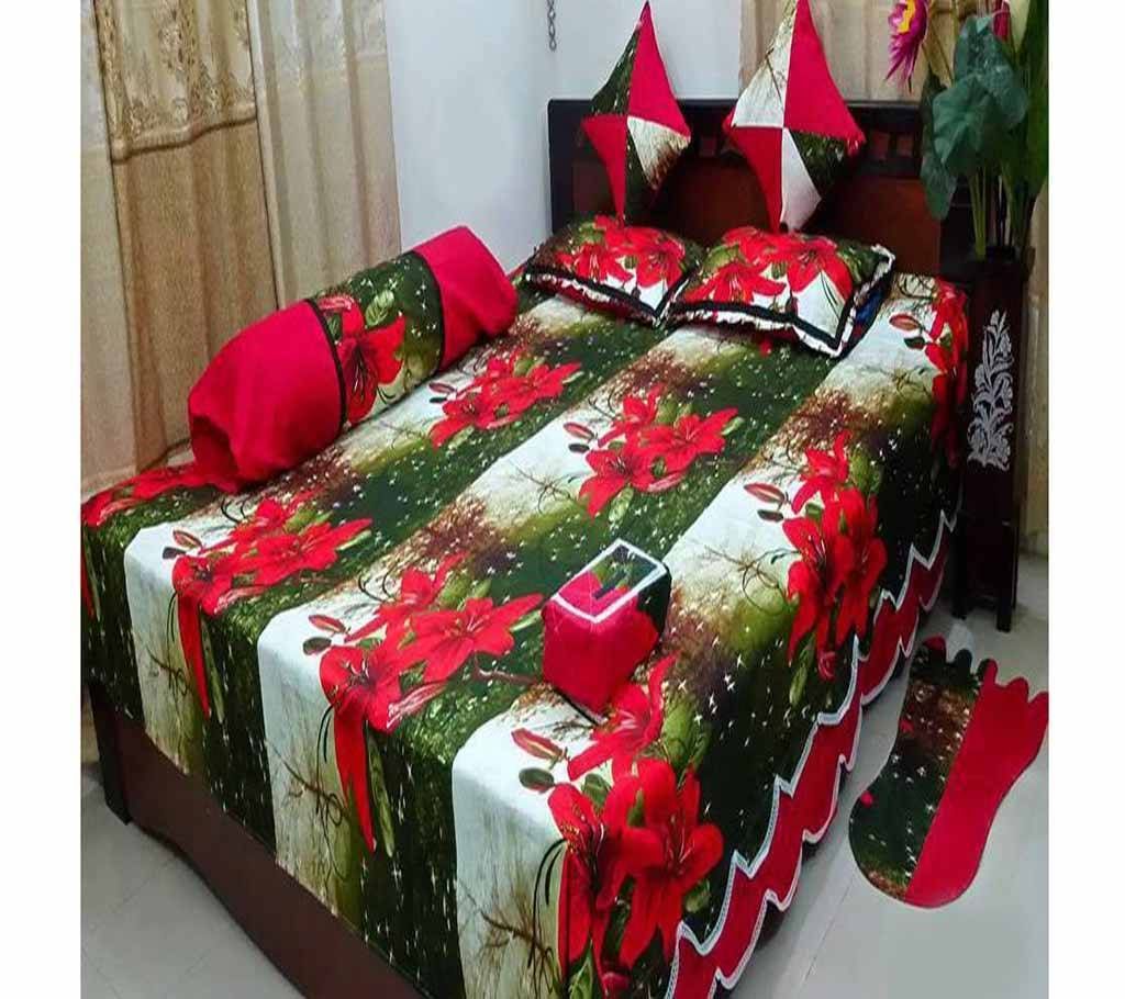 8Pcs Duble Size Cotton Bedshit Set