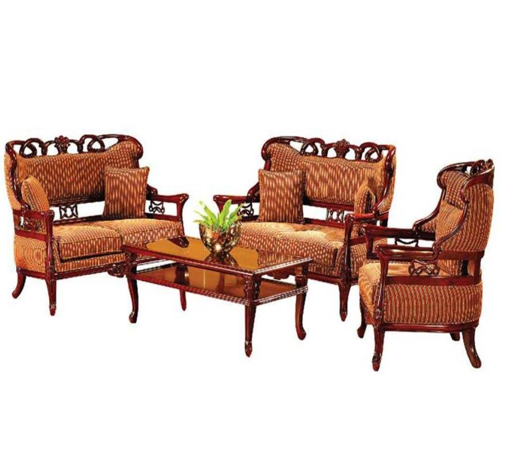 MEHOGONI WOODEN SOFA SET