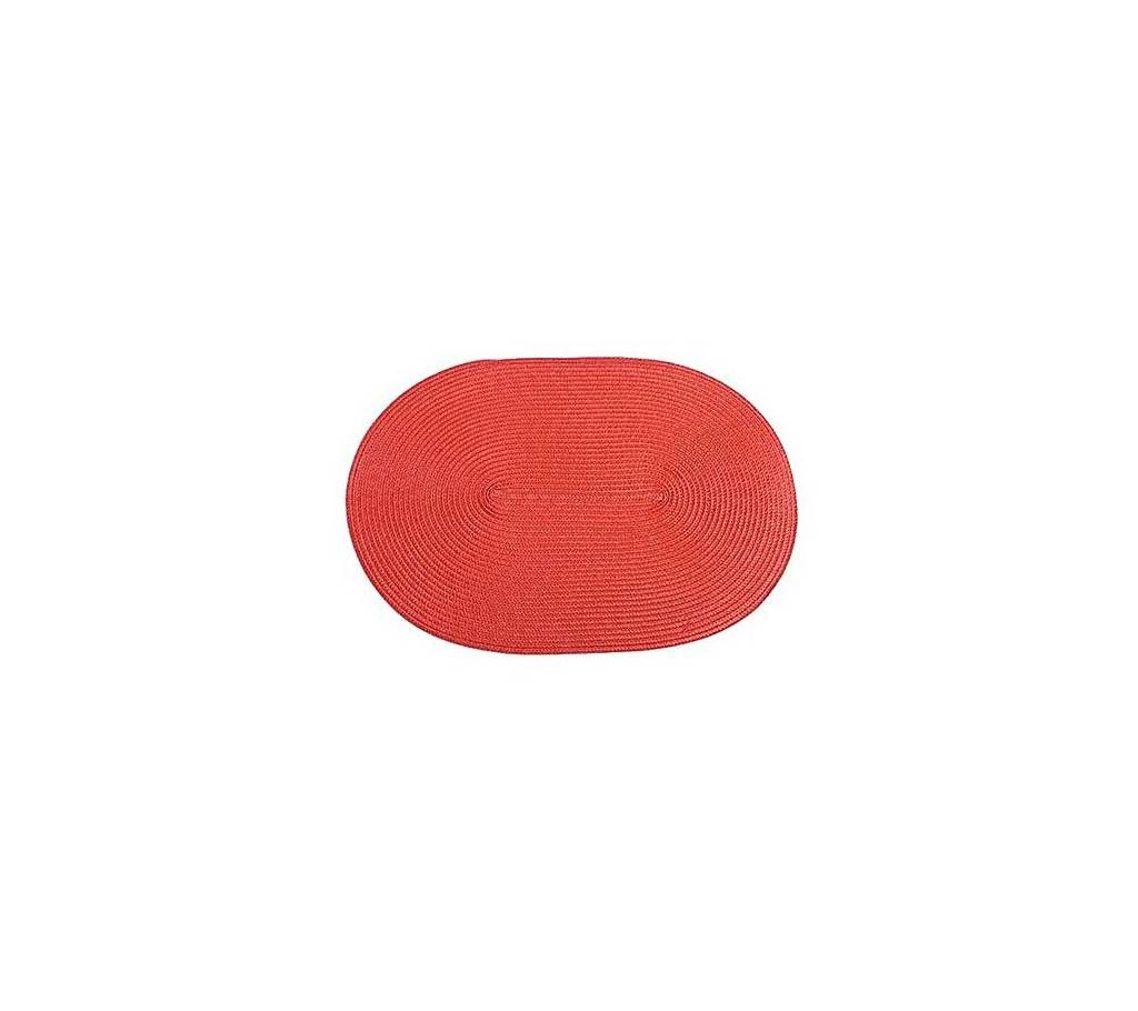Fiber Table Mat - Red