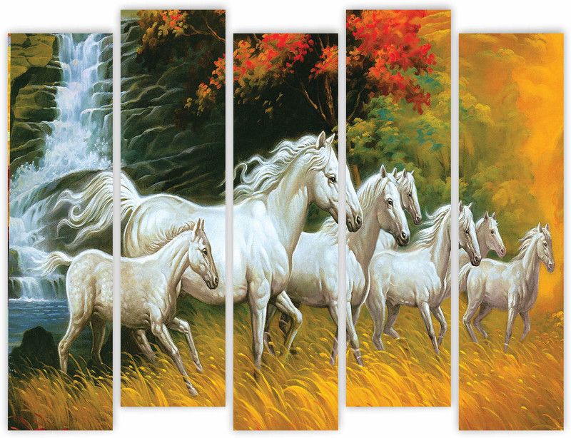 All Your Design Digital Reprint 23 inch x 41 inch Painting  (With Frame)
