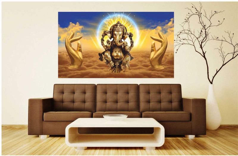 sudrashya Canvas 24 inch x 36 inch Painting  (Without Frame)