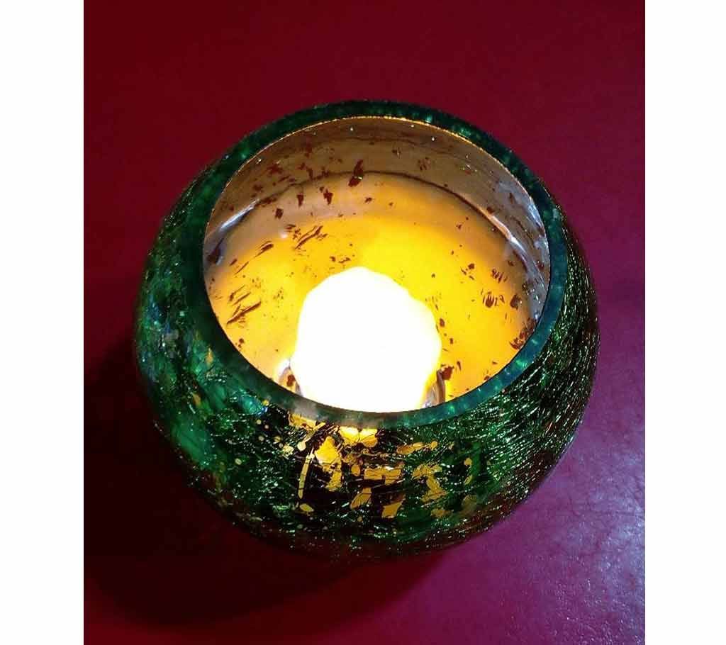 Gel Candle Holder Showpiece 