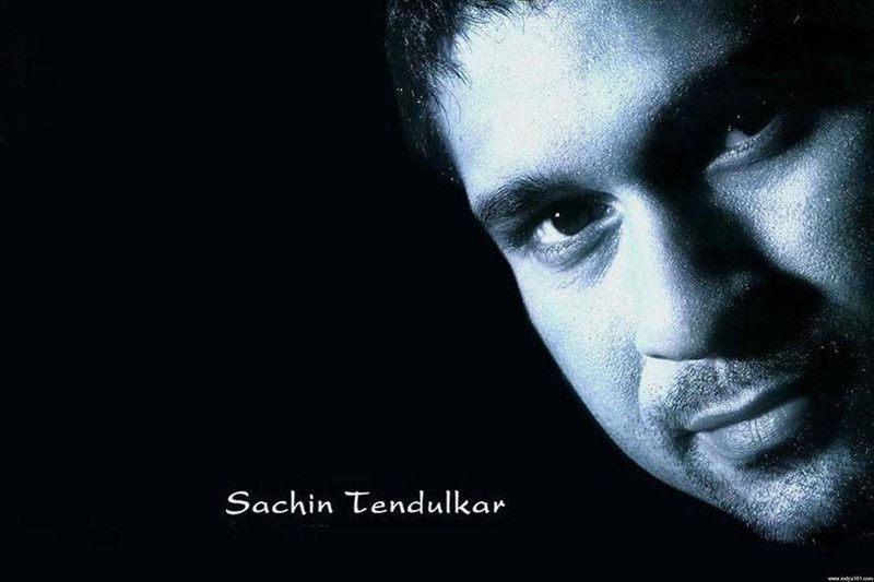 Sachin Tendulkar Cricket Player Paper Print on LARGE PRINT 36X24 INCHES Photographic Paper  (36 inch X 24 inch, Rolled)