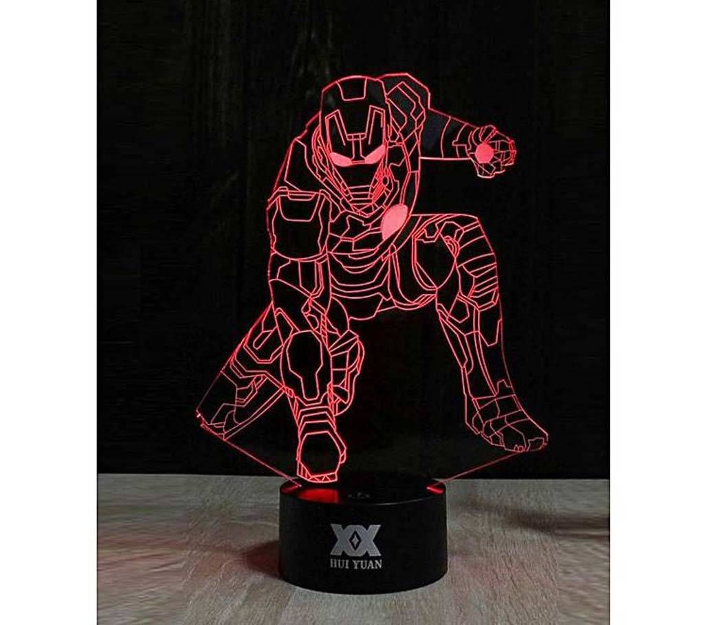 Iron Man- Creative 3d Visualization Lamp
