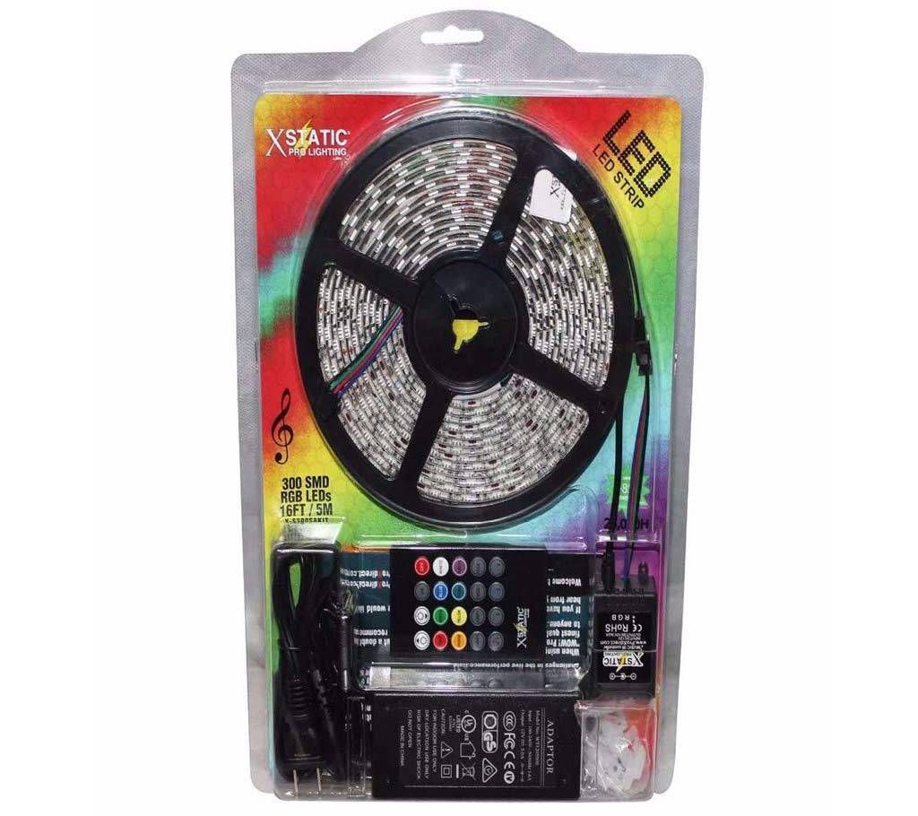 16 Color LED stip light with remote control