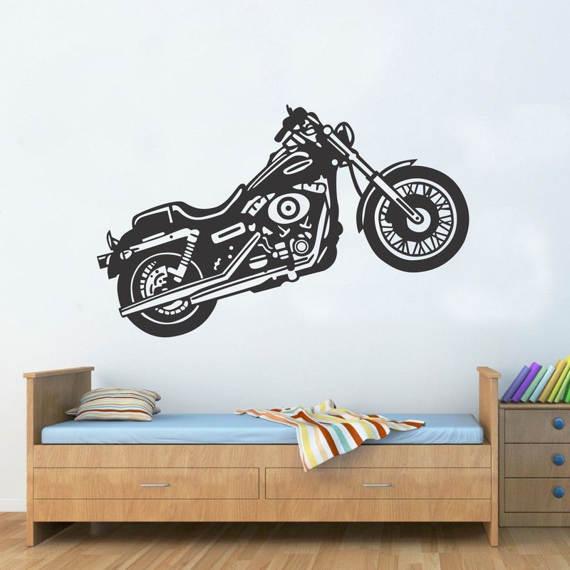 indra graphics 58.42 cm Bullet bike Self Adhesive Sticker  (Pack of 1)