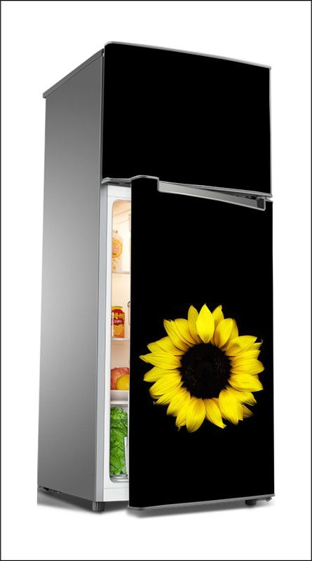 Decoration designs 60 cm Abstract wallpaperLarge Single Door Fridge Wallpaper And Decal Self Adhesive Fridge Droplet FG039 Self Adhesive Sticker  (Pack of 1)
