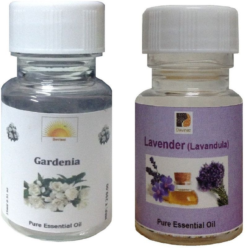 Devinez Lavender, Gardenia Aroma Oil  (2 x 15 ml)