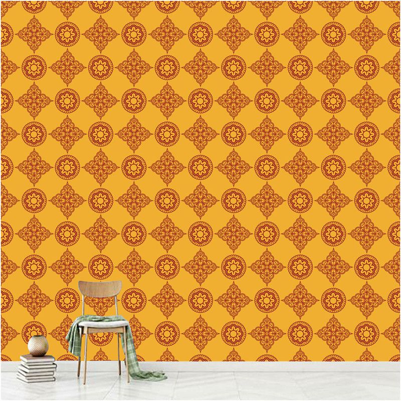 Luxury Decorative Multicolor Wallpaper  (127 cm x 40 cm)