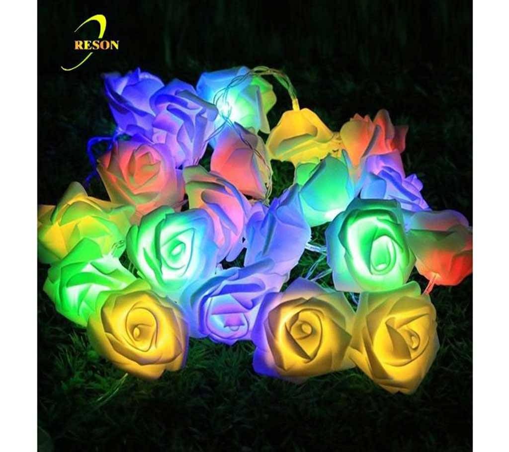 LED Rose Flower Fairy String Light (20PIS)