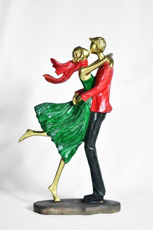 articraftonline Decorative Showpiece - 34 cm  (Polyresin, Multicolor)