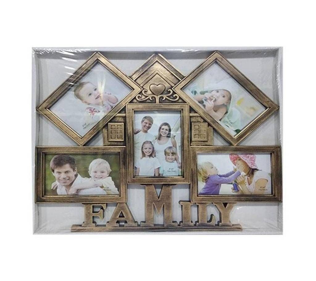 Metal Photo Frame - Golden