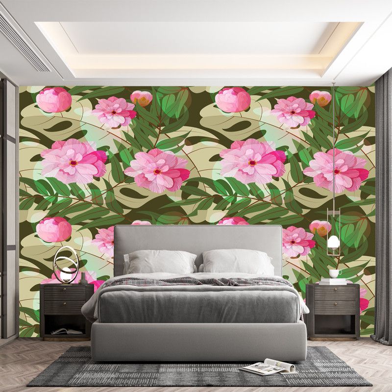 ROYAL Floral & Botanical Multicolor Wallpaper  (245 cm x 40 cm)