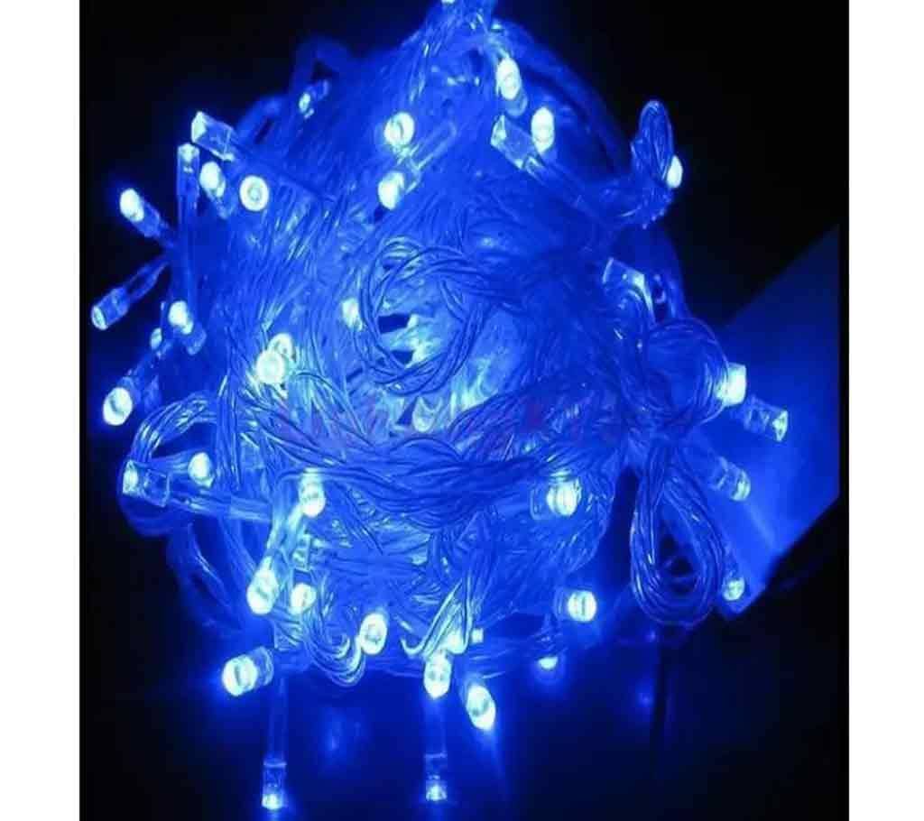 Fairy Decorative Light 100 Led- Blue, Weeding Festival Party 33 Feets waterproof Led Light.