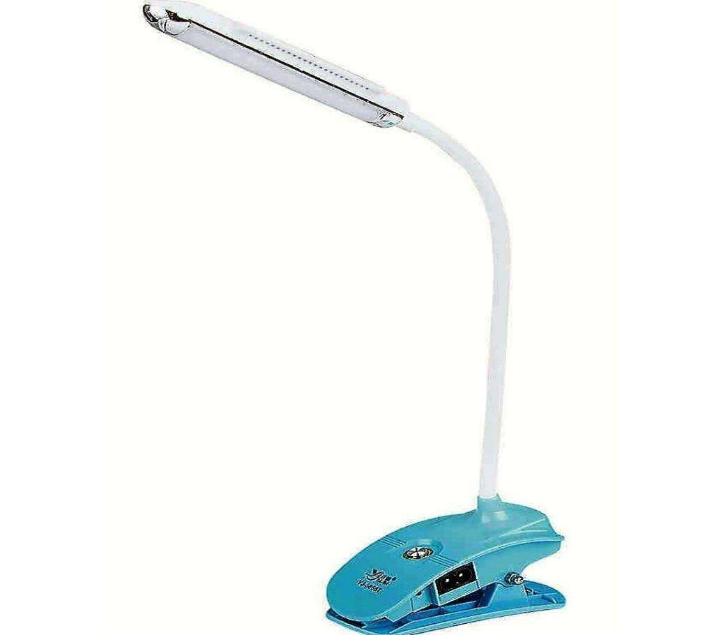 YAJIA YJ-5868 led rechargeable flexible desk lamp reading lamp clamp lamp YJ YG KMS DP