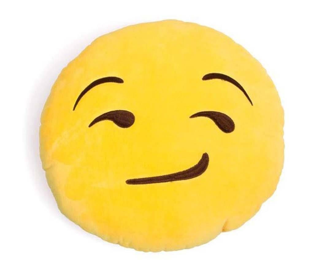 Emoji Meh Pillow