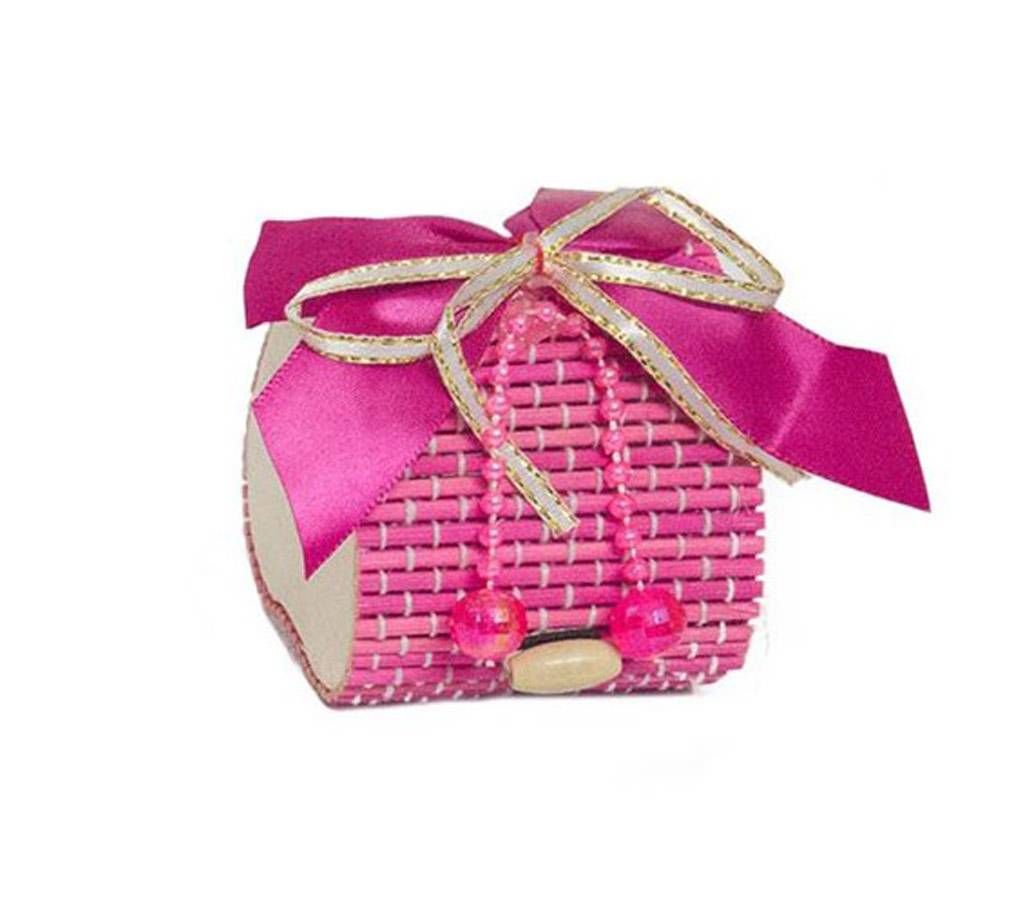 Cute gift box - heart Shape pink showpiece2