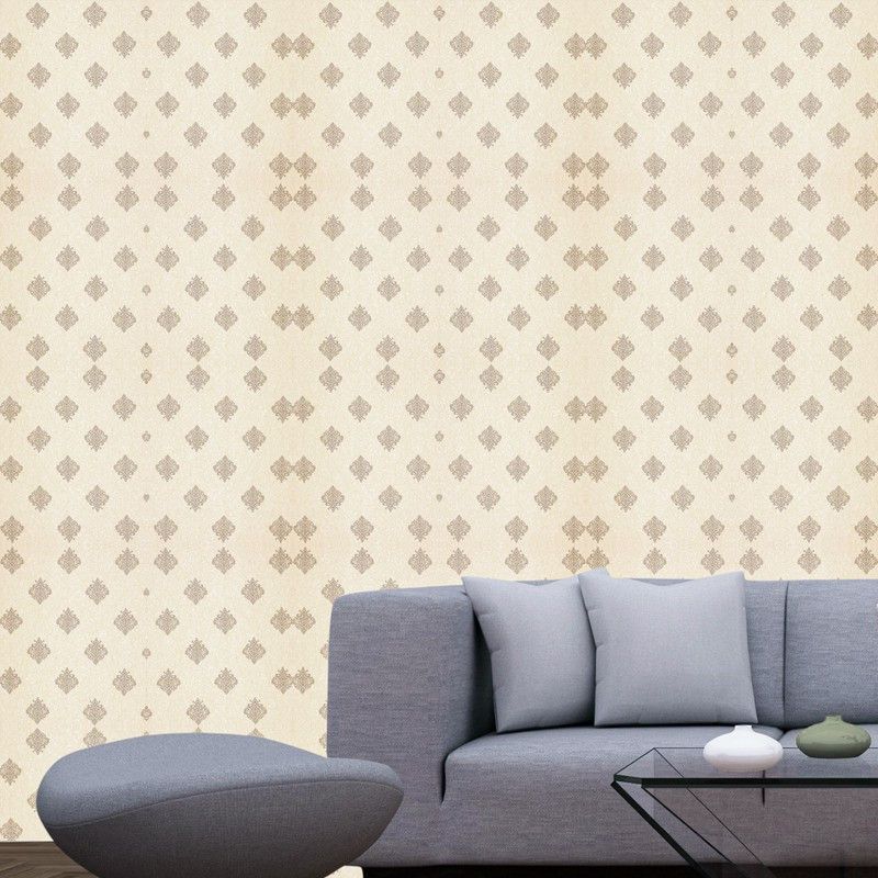 HR Trendz Decorative Grey Wallpaper  (300 cm x 40 cm)