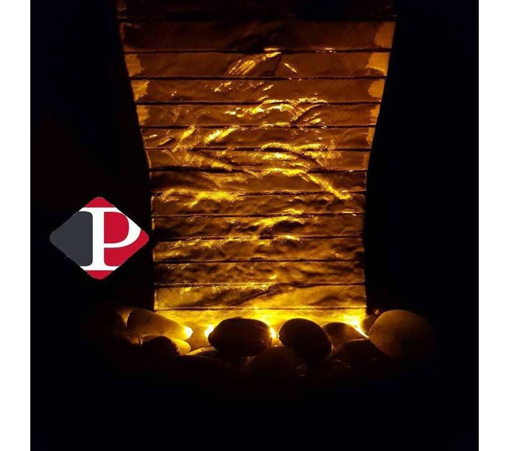 Home Slate Curved Tower Fountain