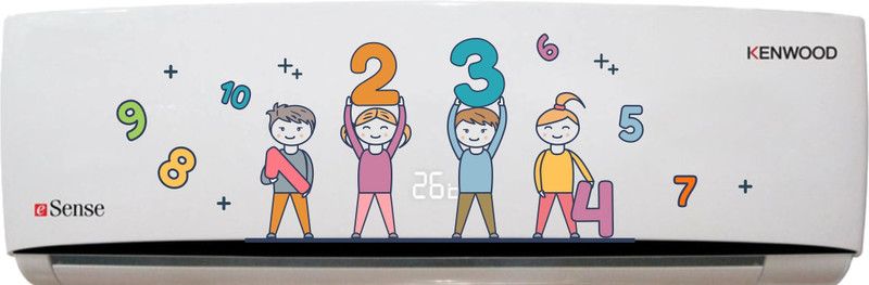 Saiii Designs 160 cm Fleuriste Decorative AC - Air Conditioner - Sticker(12x36) Self Adhesive Sticker  (Pack of 1)