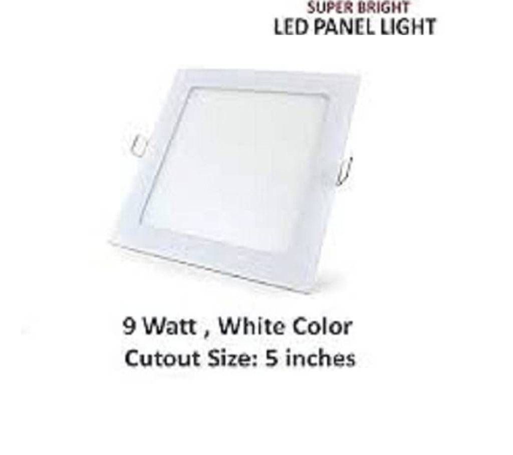 6 Watt LED panal Light Ceiling Square Color-White