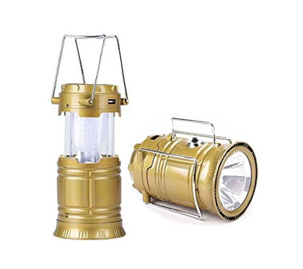 Solar LED Lantern Torch Light Lamp Cum Power Bank
