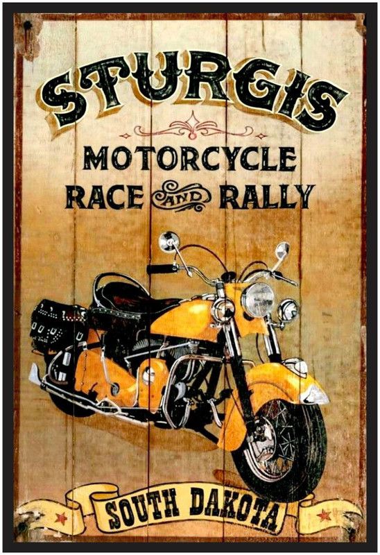 Motorcycle Rally Poster (Cover Area :- 13 X 19 inch) Paper Print  (19 inch X 13 inch, Rolled)