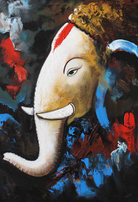 Ganaptiji Paper Print Poster (Size - 13 Inch x 19 Inch,Multicolor) Paper Print  (19 inch X 13 inch)